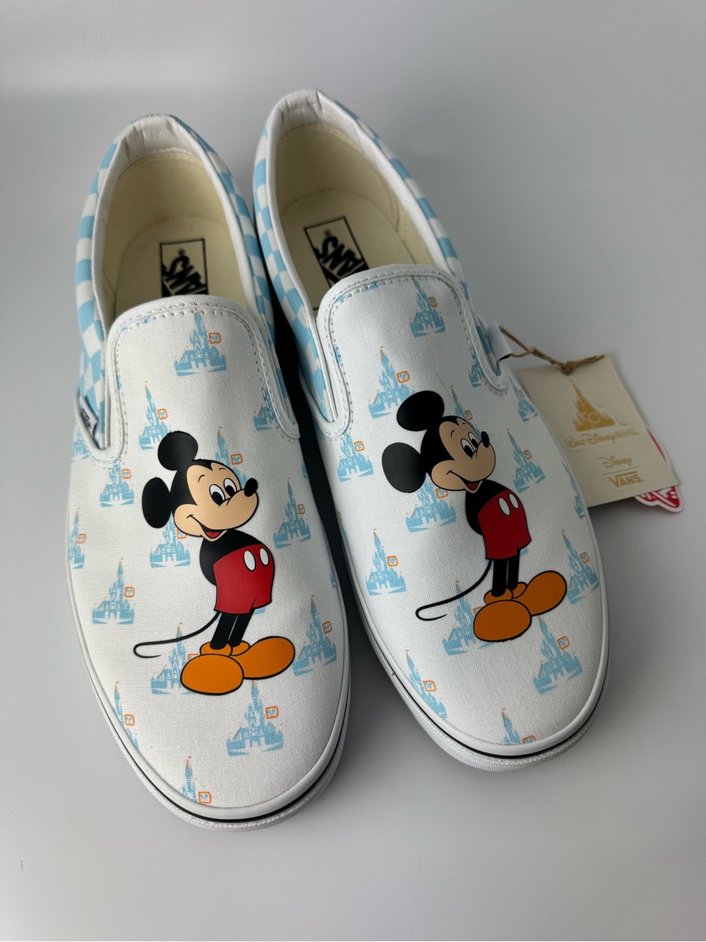 Walt Disney World Vans Mickey Mouse Blue - Mens 12 (New in original box) - Picture 5 of 13